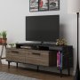 HANAH HOME TV polica Niva Walnut - slika 3