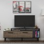 HANAH HOME TV polica Niva Walnut - slika 1