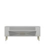 HANAH HOME TV polica Retrol1 White Gold - slika 5