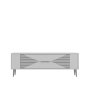 HANAH HOME TV polica Retrol1 White Silver - slika 4