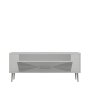 HANAH HOME TV polica Retrol1 White Silver - slika 5