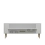 HANAH HOME TV polica Retrol2 White Gold - slika 5