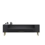 HANAH HOME TV polica Retrol3 Anthracite Gold - slika 4