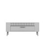 HANAH HOME TV polica Retrolp1 White Silver - slika 3