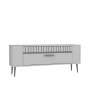 HANAH HOME TV polica Retrolp1 White Silver - slika 4