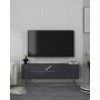 HANAH HOME TV polica Retrolp5 Anthracite Silver - slika 1