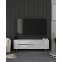 HANAH HOME TV polica Retrolp5 White Silver - slika 1
