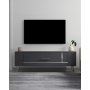 HANAH HOME TV polica Retrop1 Anthracite Silver - slika 1