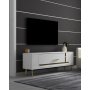 HANAH HOME TV polica Retrop1 White Gold - slika 2