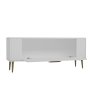HANAH HOME TV polica Retrop1 White Gold - slika 5