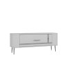 HANAH HOME TV polica Retrop1 White Silver - slika 4