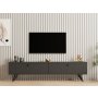 HANAH HOME TV polica Paris Anthracite - slika 3