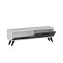 HANAH HOME TV polica Melisa White Anthracite - slika 4