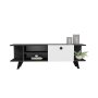 HANAH HOME TV polica Idil Black Marble White - slika 3