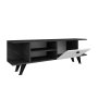 HANAH HOME TV polica Idil Black Marble White - slika 5