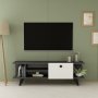 HANAH HOME TV polica Idil Black Marble White - slika 1
