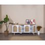 HANAH HOME Komoda Bohem White Oak - slika 4