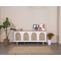 HANAH HOME Komoda Bohem White Oak - slika 1