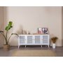 HANAH HOME Komoda Calvin White Oak - slika 1