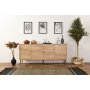 HANAH HOME Komoda Calvin Oak v2 - slika 1