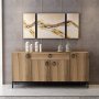 HANAH HOME Komoda Moon Walnut - slika 2