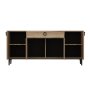 HANAH HOME Komoda Moon Walnut - slika 5