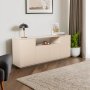 HANAH HOME Komoda Arista Mink Travertine - slika 1