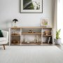 HANAH HOME Komoda Arista White Cadiz Oak - slika 3