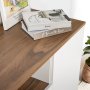 HANAH HOME Komoda Arista White Walnut - slika 5