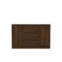 HANAH HOME Komoda Onat Walnut Anthracite - slika 5