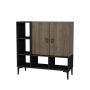 HANAH HOME Komoda Platin Black Walnut - slika 5