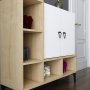 HANAH HOME Komoda Platin Oak White - slika 3