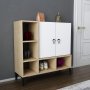 HANAH HOME Komoda Platin Oak White - slika 4