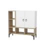 HANAH HOME Komoda Platin Oak White - slika 5