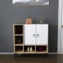 HANAH HOME Komoda Platin Oak White - slika 1