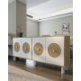 HANAH HOME Komoda Deren KX180 Bohem Sapphire Oak Hazeran - slika 2