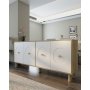 HANAH HOME Komoda Deren KX180 Bohem Sapphire Oak White - slika 2