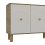HANAH HOME Komoda Deren KX180 Bohem Sapphire Oak White - slika 5