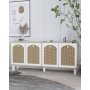 HANAH HOME Komoda Simple KX180 Bohem Sapphire Oak Hazeran - slika 2