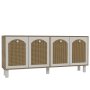 HANAH HOME Komoda Simple KX180 Bohem Sapphire Oak Hazeran - slika 4