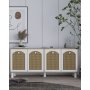 HANAH HOME Komoda Simple KX180 Bohem Sapphire Oak Hazeran - slika 1