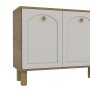 HANAH HOME Komoda Simple KX180 Bohem Sapphire Oak White - slika 5