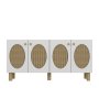HANAH HOME Komoda Elisa KB150 Bohem Sapphire Oak Hazeran - slika 3