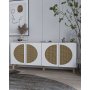 HANAH HOME Komoda Inci KB150 Bohem Sapphire Oak Hazeran - slika 2