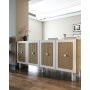 HANAH HOME Komoda Rosalinda KB150 Sapphire Oak Hazeran - slika 2