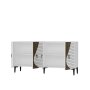 HANAH HOME Komoda Genus KB150 White Walnut - slika 5