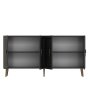 HANAH HOME Komoda Piero KB150 Anthracite Gold - slika 5
