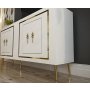 HANAH HOME Komoda Piero KB150 White Gold - slika 3