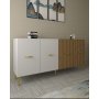 HANAH HOME Komoda Loop KB150 White Hazeran - slika 4