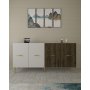 HANAH HOME Komoda Loop KB150 White Walnut - slika 3